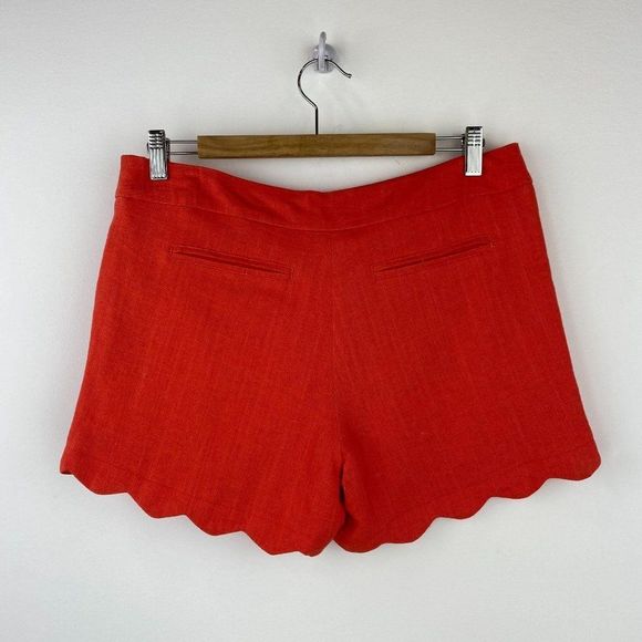CYNTHIA ROWLEY Linen Orange Short NWT - Picture 4 of 6